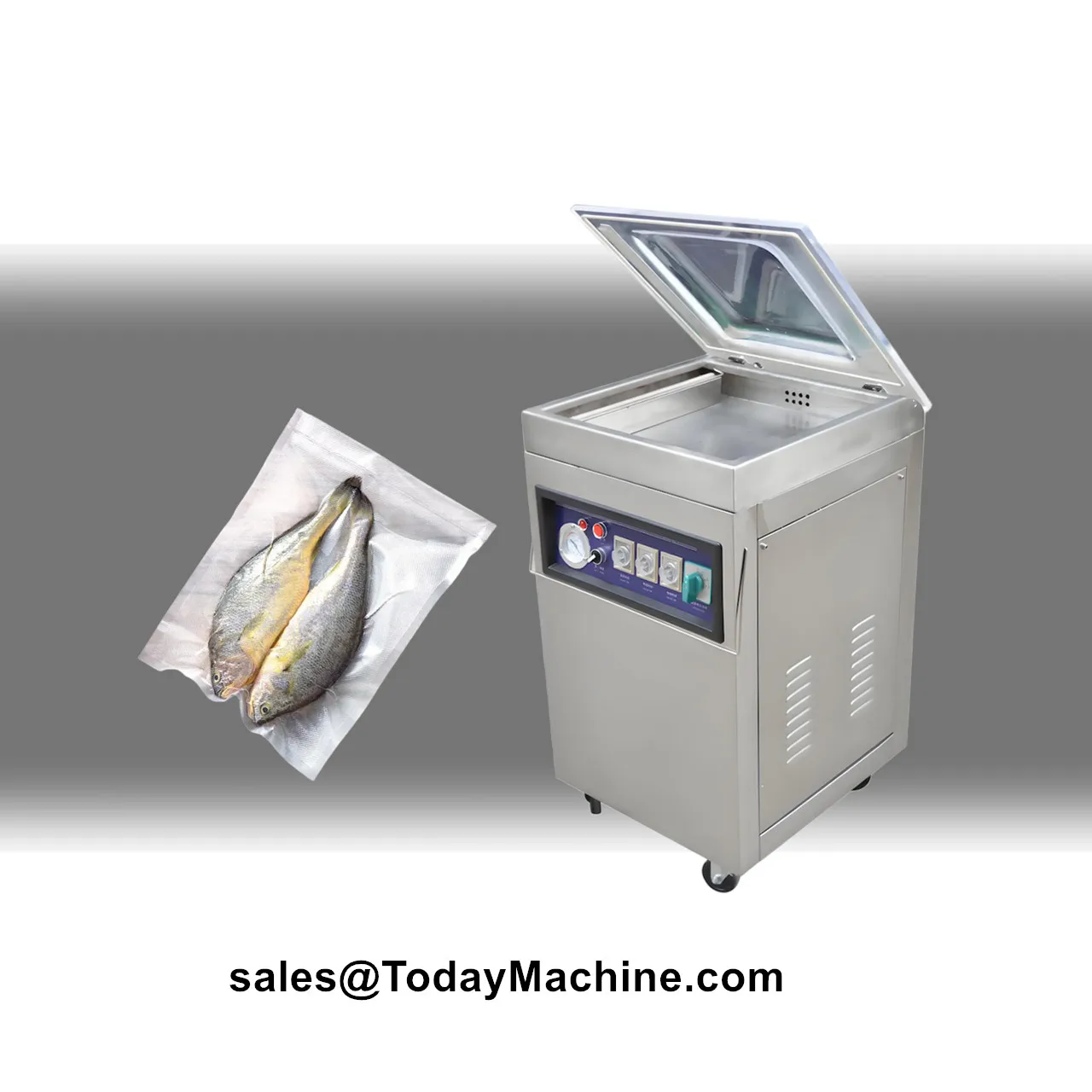 Máquina Automática de Sellado al Vacío Multifuncional de Doble Cámara para Envasado al Vacío de Alimentos