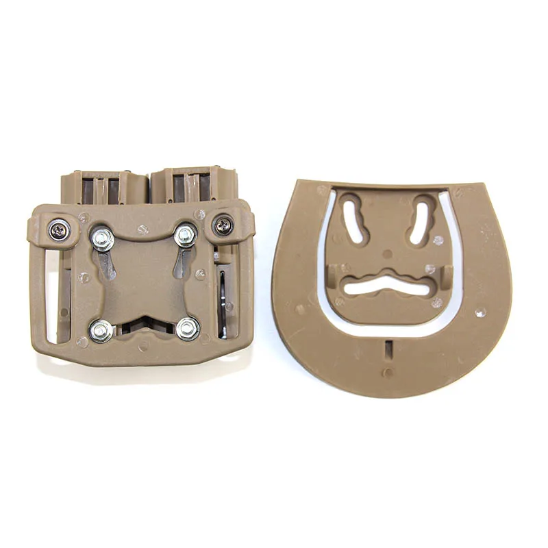 Custodia tattica doppia singola per caricatore per Glock 17 Beretta M9 Sig USP 9mm calibre.45 Custodia per fondina per caricatore con clip per proiettile