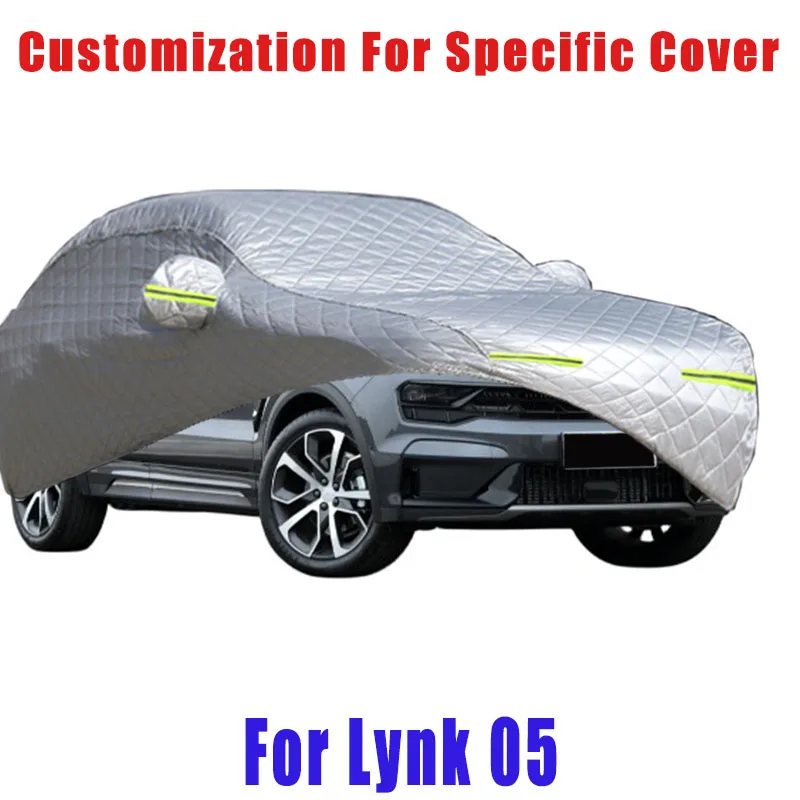 For Lynk 05 Hail prevention cover auto rain protection, scratch protection, paint peeling protection, car Snow prevention