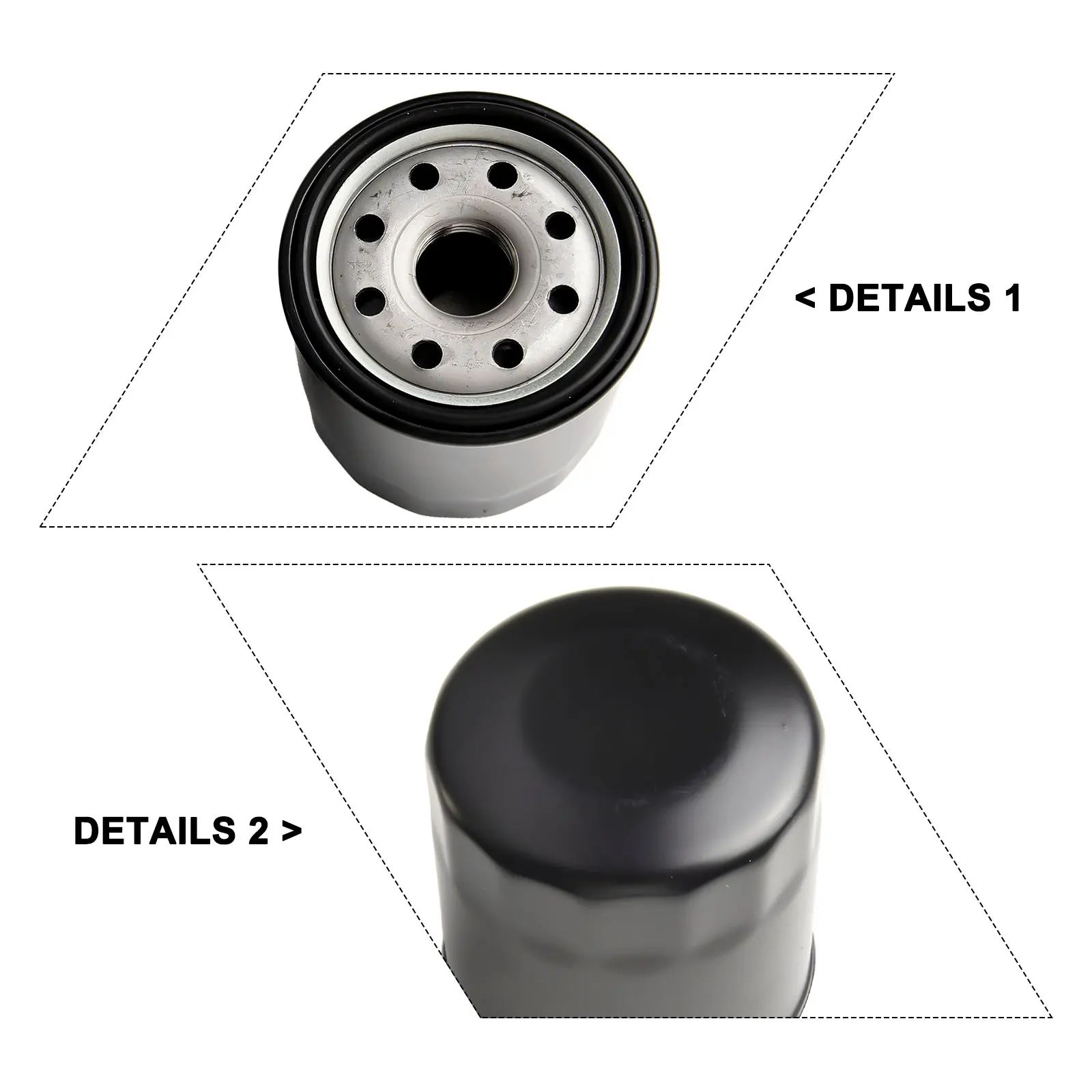 2 Pack Oil Filter 1367848 for V Twin Engine Compatible with For TimeCutter For Zero Turn Mowers 74795 SWX 5000 to 74797 SWX 5050