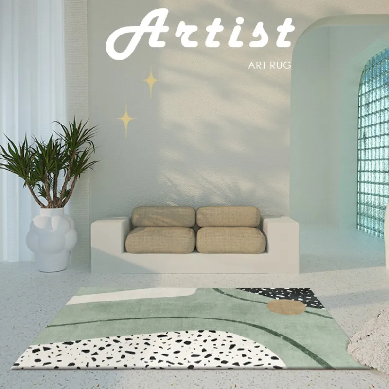 Nordic Style Carpets for Living Room Large Area Bedroom Decoration Art Rugs Fluffy Soft Baby Crawling Mat Home Plush Lounge Rug