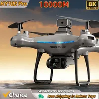 KY102 RC Drone 8K Professional Dual Camera Aerial 360° Quadcopter Obstacle Avoidance Optical Flow Aerial Dron Toys