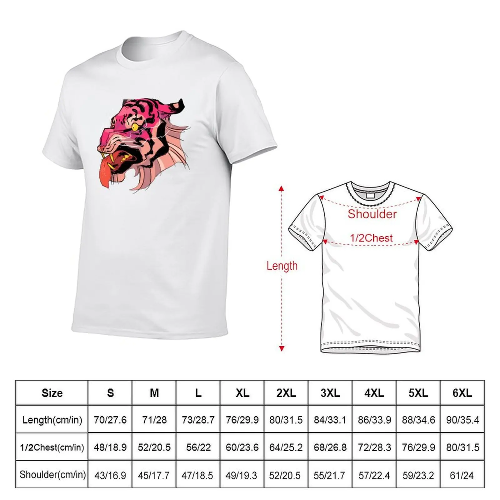 tiger tiger T-Shirt t shirts cotton 100% cotton t shirts man 100% man t shirt luxury T-shirt