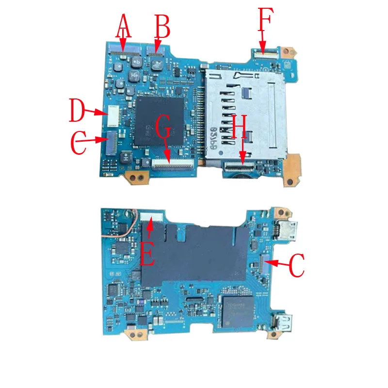 

2-10 шт., гибкий кабель для ЖК-экрана, кнопка, основная плата, материнская плата, микрофон, разъем FPC для камеры Sony Nex-3N Nex3N