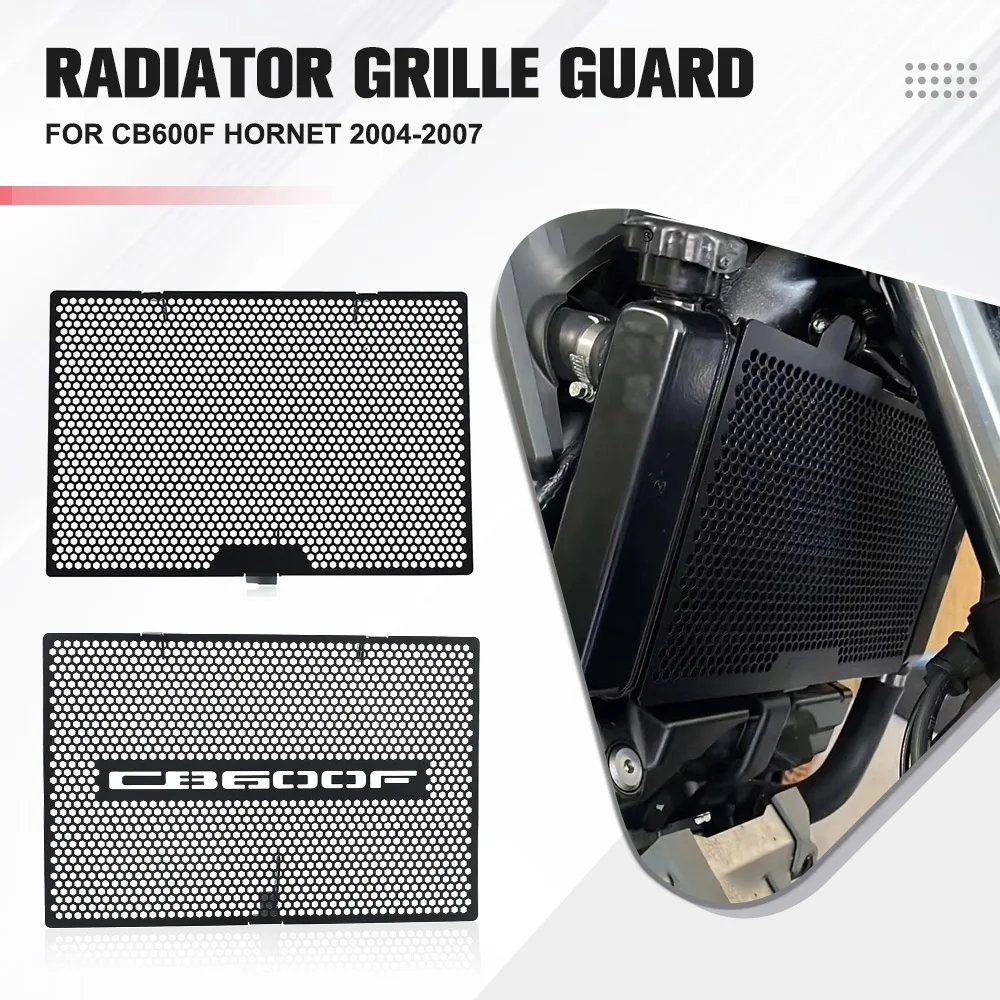 

FOR HONDA CB600F Hornet 2004-2007 CBF 600 Motorcycle Radiator Guard Grille Cover Protector CBF600 2008-2013 2012 2011 2010 2009