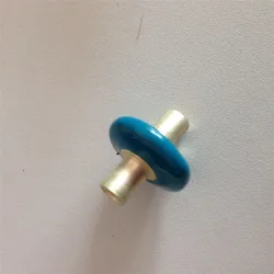 1PCS 102/202/222 20mm High Voltage Ceramic Doorknob Capacitor Blue 3/6KV 1nf 1000pf 4mm Thread