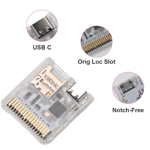 Игровой картридж Chiscart DSpico USB C для Nintendo — внешний вид товара