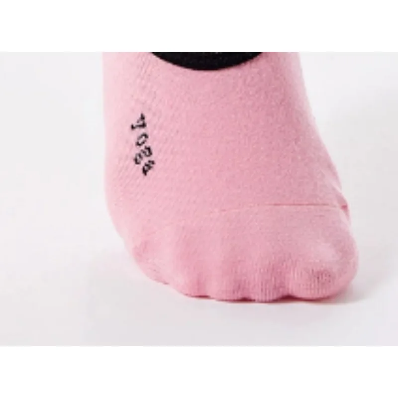 

Носки для йоги, нескользящие, профессиональные женские батуты с пятью пальцами, спортивные, фитнес-пилатес