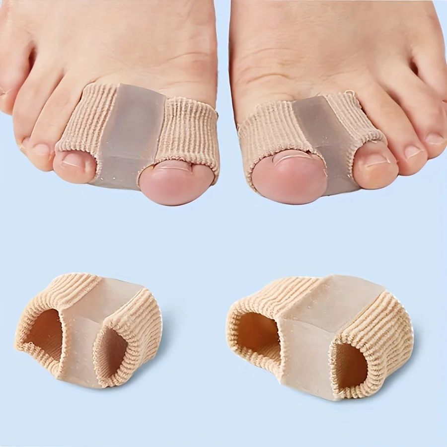 1 Gel-Zehentrenner | Gepolstert und schützend, weich und bequem, unsichtbarer Tragekomfort, langlebiges Unisex-Fußpolster – Detail 2