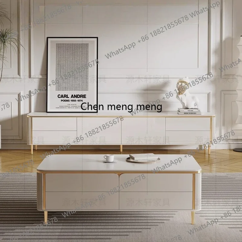 

Solid Wood Display Tv Table Luxury Designer Fireplace Organizer Storage Tv Table Universal Living Room Archivadores Furniture