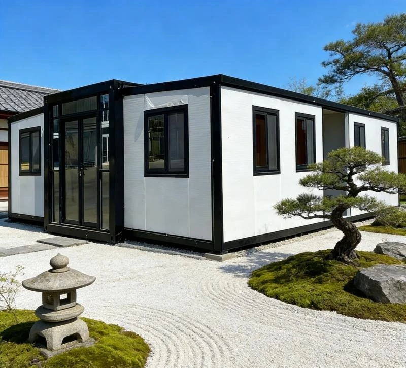 Ready Made 40Ft 20Ft Tiny House Shipping Prefab Portable Container Expandable House Luxury Prefabricated Home Villa 1-3 Bedroom
