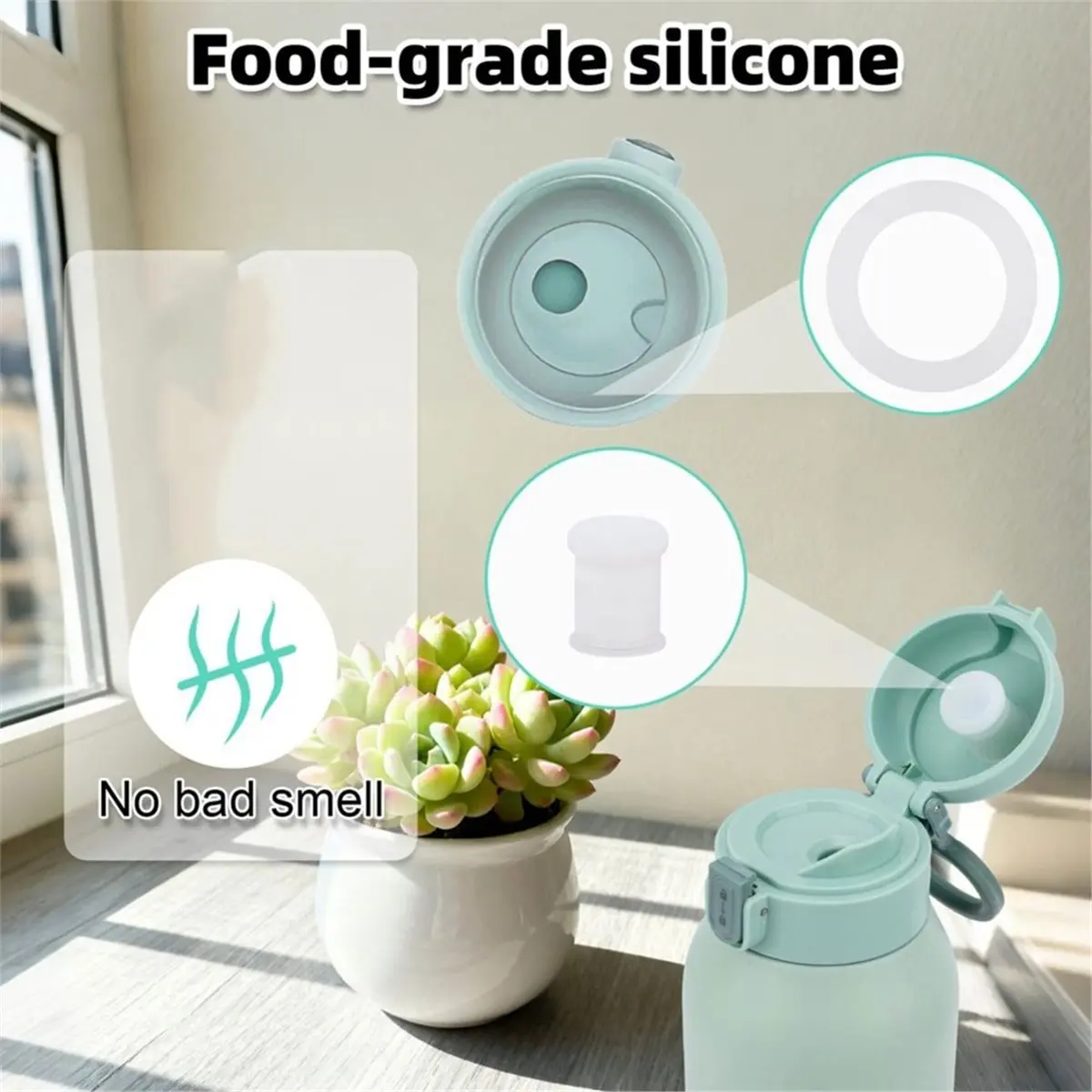 AA77 NEW Baby Bottle Warmer Accessories Set for 17oz , Silicone Stopper Gasket and Seal Rings Replacements