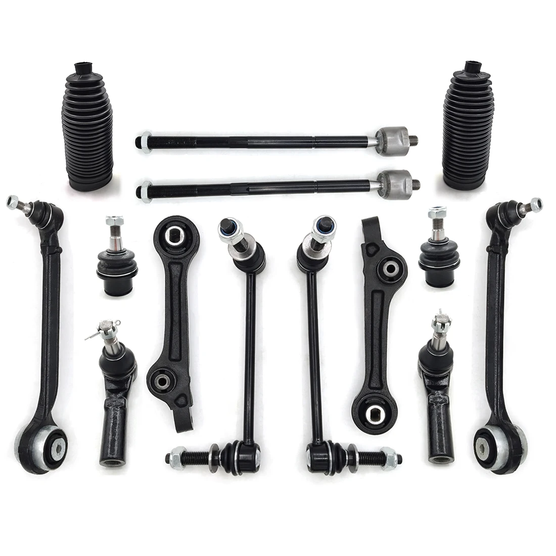 AzbuStag 14Pcs Front Upper Lower  Control Arm for CHRYSLE 300 DODGE CHALLENGER CHARGER RWD 2011 2012 2013 2014-2019