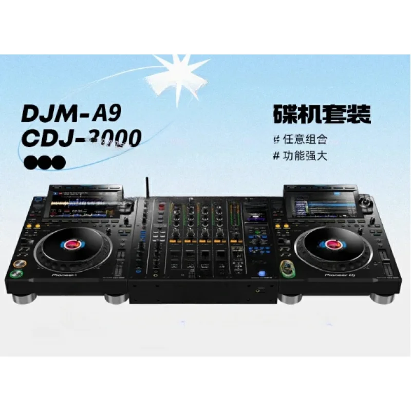 CDJ-3000 + DJM A9 Digital DJ U Disk Disc Player Touch Screen