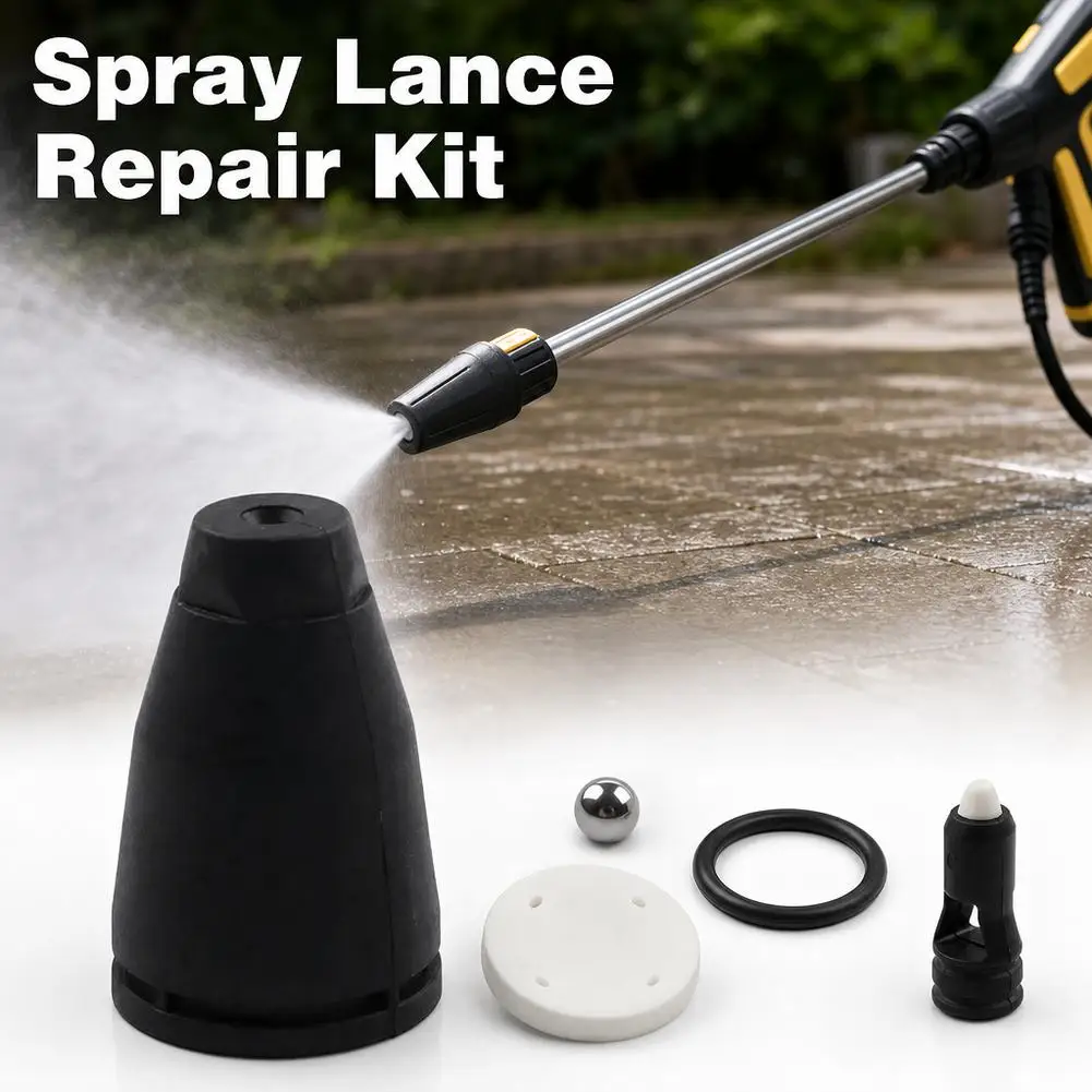High Pressure Water Gun Metal Gun Barrel Rotating Nozzle Installation Karcher K2 K3 K4 K5 K7 Cleaning Accessories
