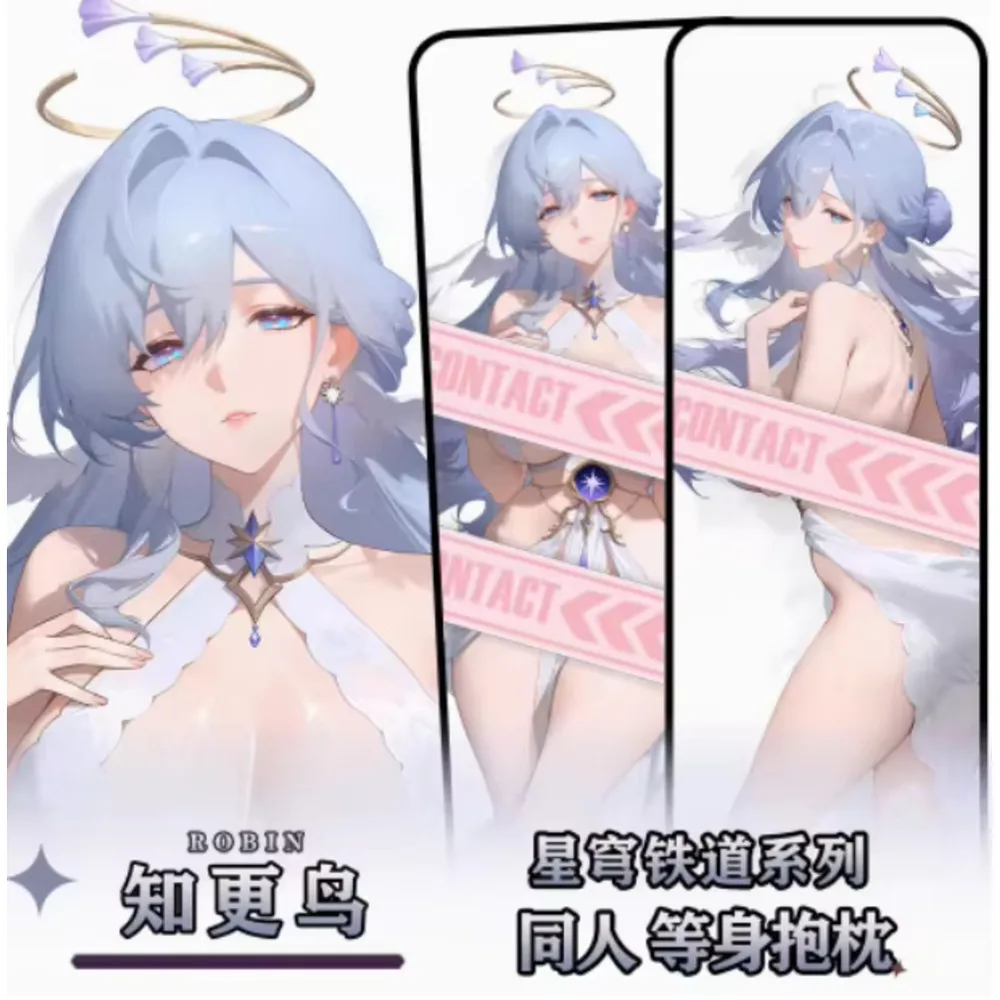 

Anime Acg Honkai: Star Rail Robin Sexy Dakimakura Hing Body Pillow Case Cover Pillowcase Cushion Bedding Gifts HY