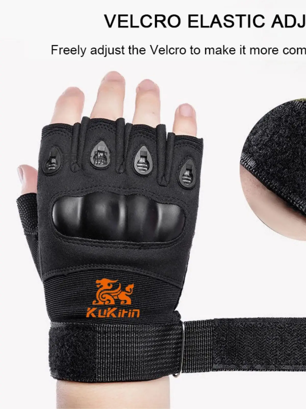 AliExpress UK Kukirin Anti Slip Cycling Gloves Half Finger Gloves Outdoor Camping Hiking Gloves Breathable Wear-Resistant Sports Gloves