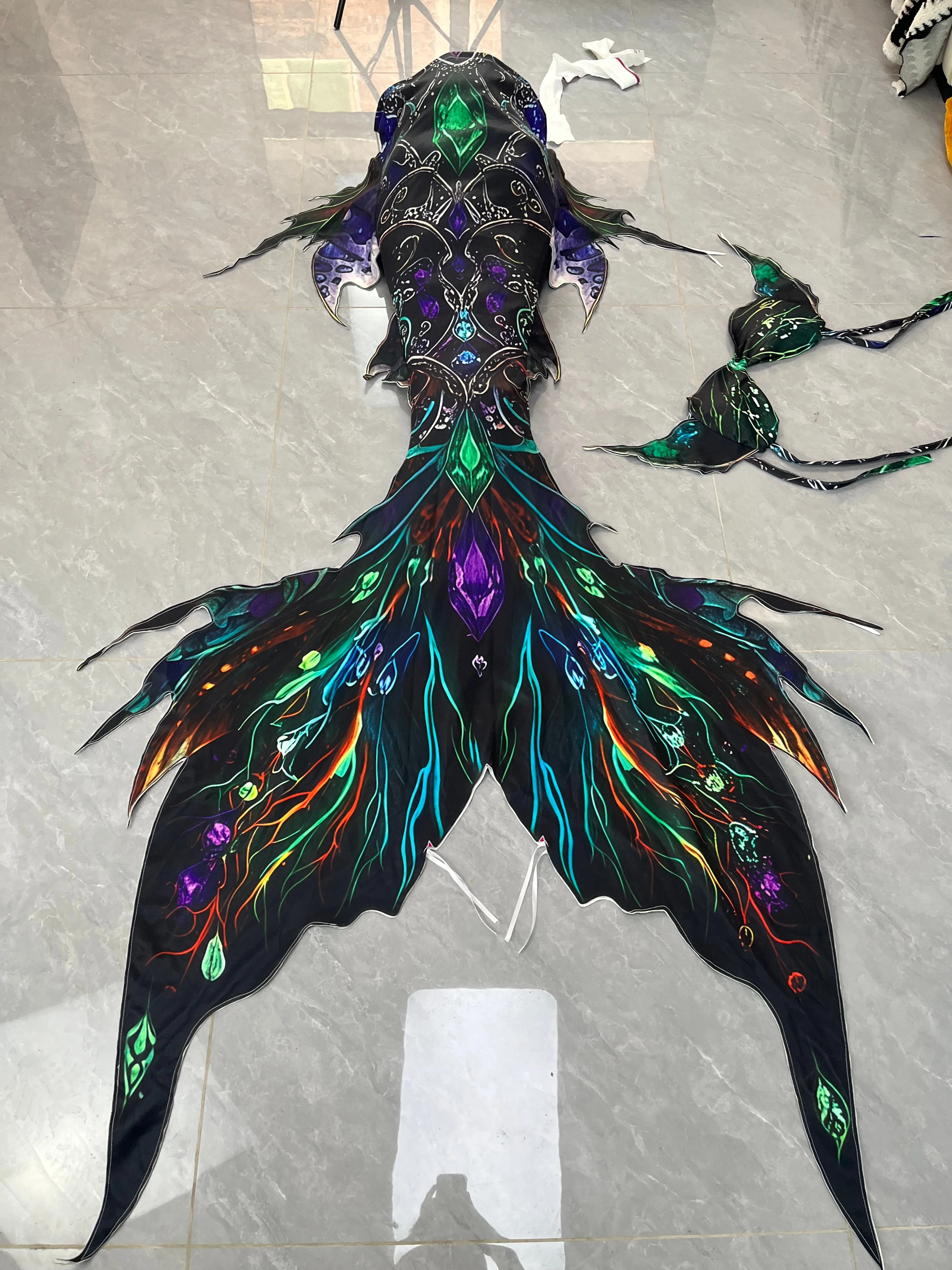 

High-Quality Underwater Filming Adult Mermaid Performance Costume For Aquariums, Seaside Travel And Vacation Mermaid Costume