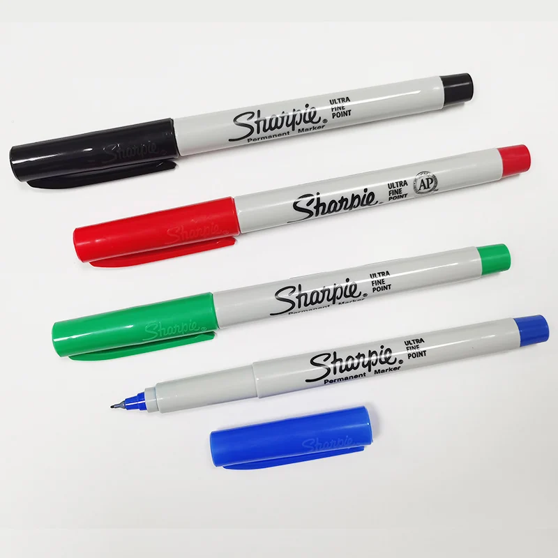 Sharpie Permanent Markers 37001 Ultra Fine Point  Quick Drying And Fade Resistant  Marker Frawing, Coloring,Poster Marker 12pcs