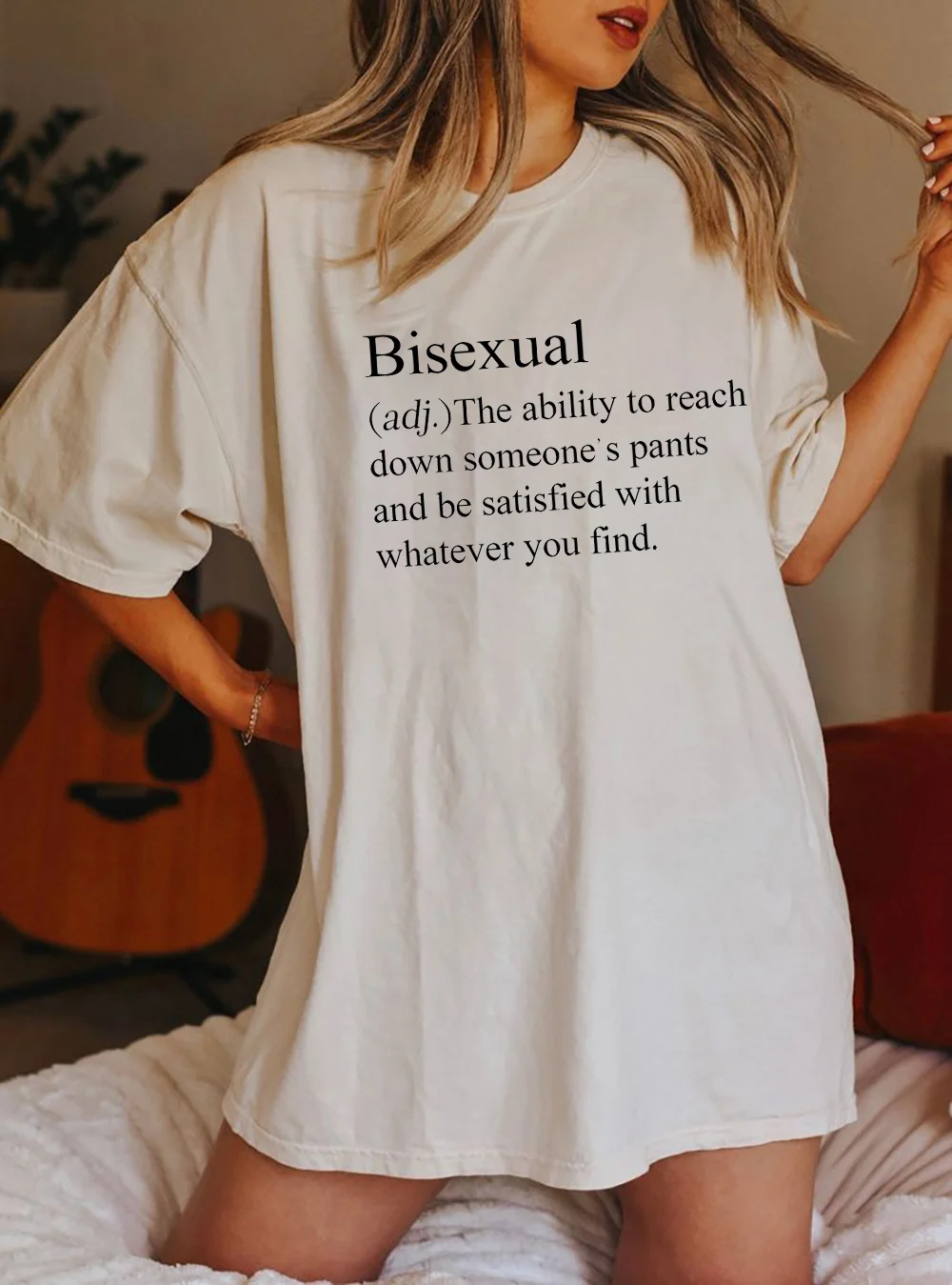 

Bisexual Lesbian Gay Letter Print Women Men T-Shirt Homosexuality Theme Oversize Female Tee Short Sleeves Women's Clothing
