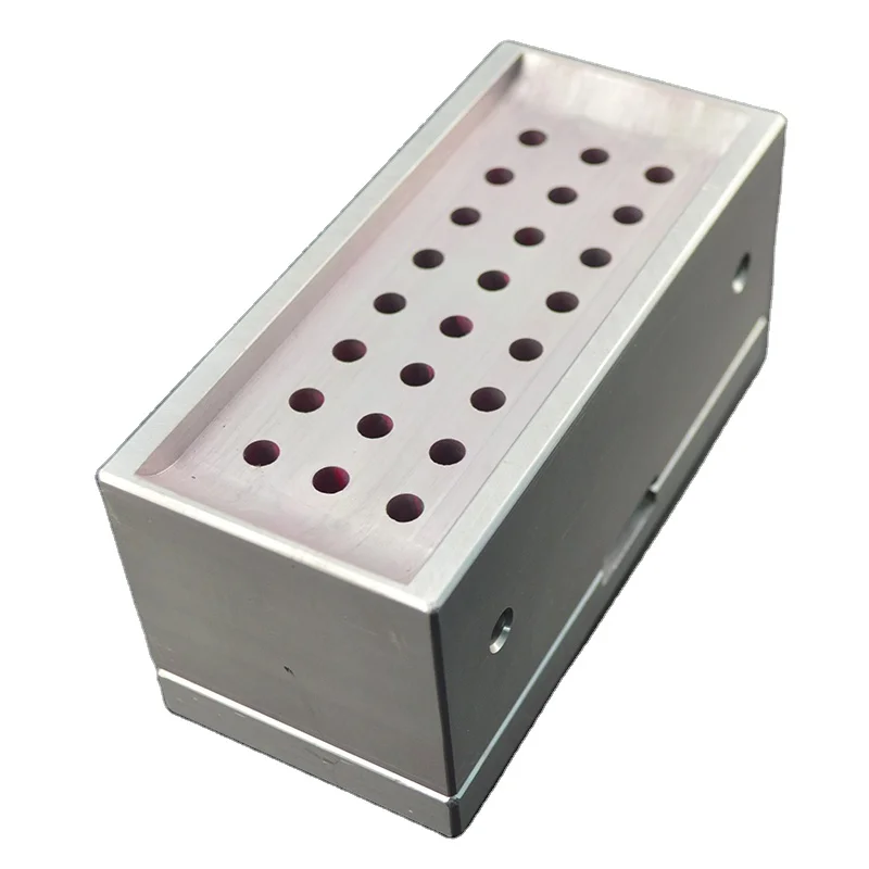 

24-полая металлическая форма, алюминиевая форма, карандаш для бровей, форма на заказ, лоток для наполнения бровей