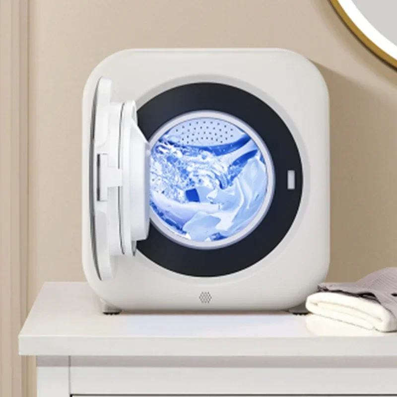 Máquina Automática De Lavar Tambor Doméstico, Alta Temperatura, Lavagem De Mesa De Parede Pendurada, Roupa interior