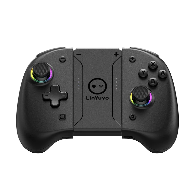 

NEW KS37 JoyPad Wireless Controller Gamepad Metal Joystick Honeycomb Rocker Game Controller 6 Axis Gyro For Nintendo Switch OLED