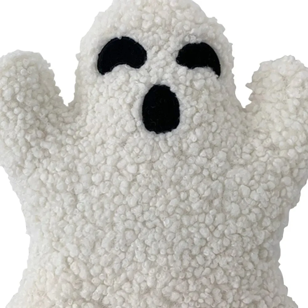 Soft 30cm Ghost Pillow White Home Decor Stuffed Cushion Cloud Ghost Spooky Pillows Festival Theme