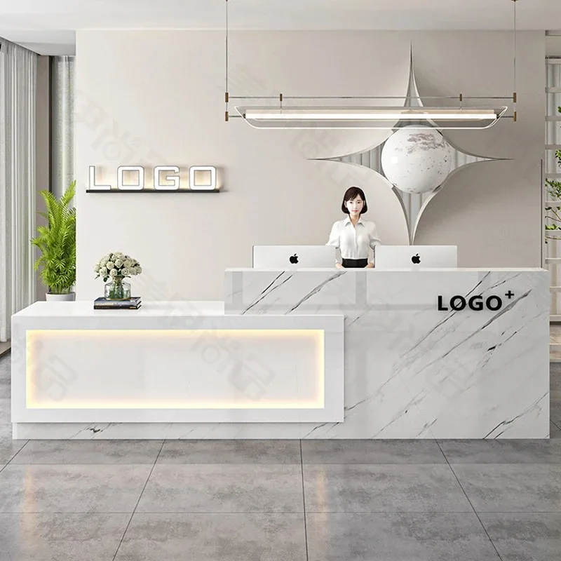

Organizers Wooden Reception Desks Beauty Salon Glamour Checkout Office Reception Desks Modern Comptoire Accueil Trendy Furniture