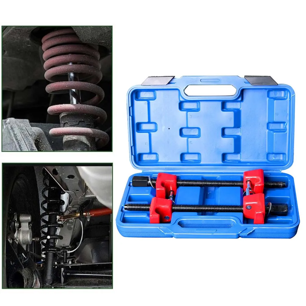 Alloy Steel Shock Absorber Strut Spring Compressor Tool For Vehicles Automotive For Car Motorcycle Trike Maintenance Repair