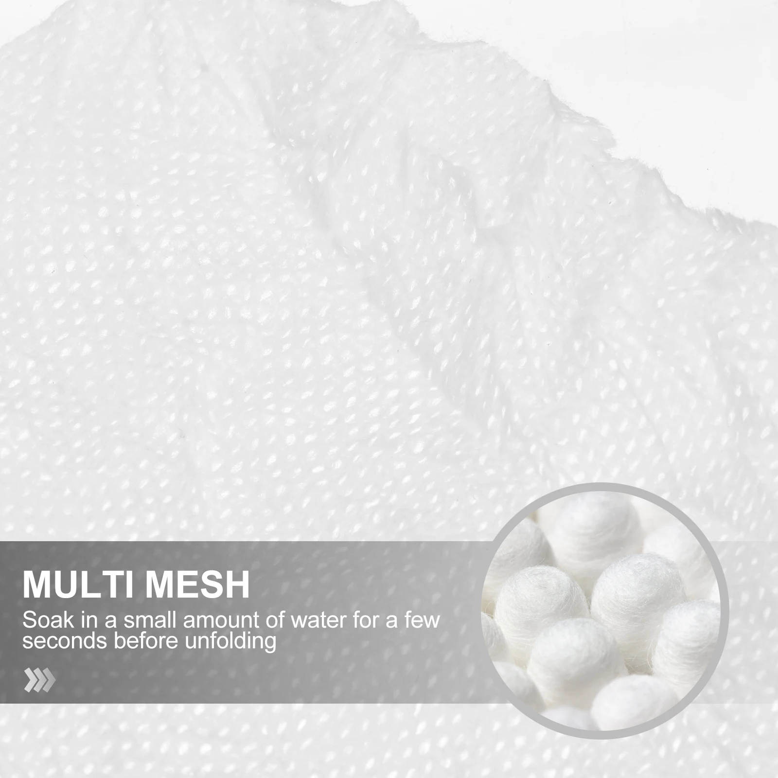 

100 Pcs Cotton Wash Towel Quick Drying Swimming Travel Compressed Bath Towels White Washcloths Sponge