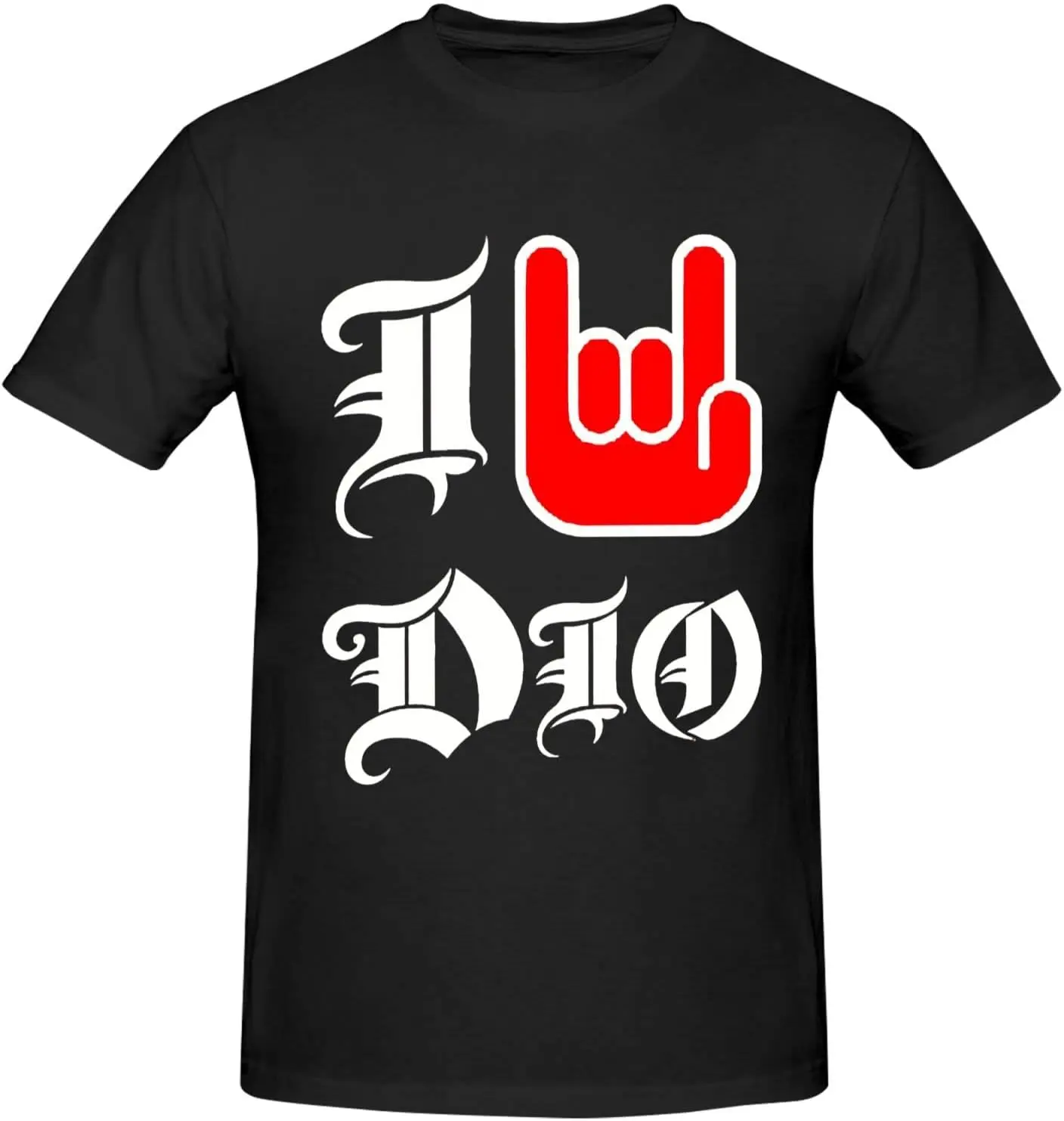 

American Ronnie Rock James Singer Dio T-Shirt Youth & Adult Men Teen Mens Short Sleeve Cotton T Shirts