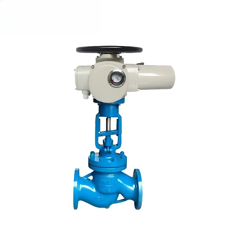 صمام كروي كهربائي، صمام كروي ذو شفة متعددة المنعطفات من الفولاذ الكربوني الكهربائي