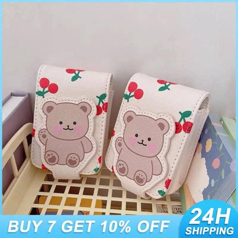 

Womens Cosmetic Bag Water Proof Bear Pattern Home Storage Travel Storage Bag Bear Lipstick Storage Lipstick Cosmetic Bag