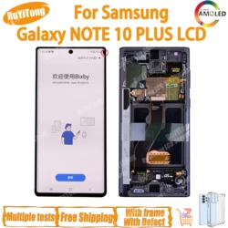 100% Test For SAMSUNG Galaxy Note 10 Plus Display With Defect 6.8