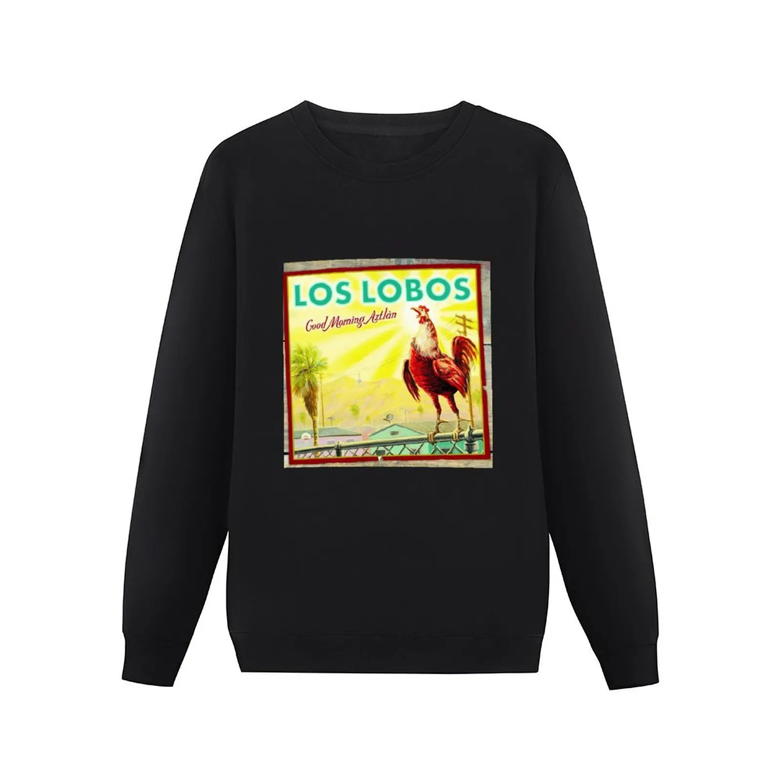 Los Good morning aztlan Lobos Chicken Art For Fan Pullover Hoodie fashion men tracksuit men's sweatshirts