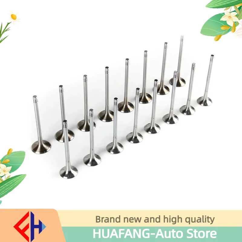 

Original 2.0t Engine Intake & Exhaust Valves 16pcs For Arteon A4 A5 A6 A7 Q3 Tt 06l109601c High Quality