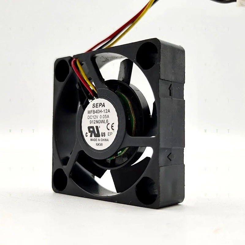 H  1 pcs for SEPA MFB40H-12A 12V 0.05A 4010 3-wire graphics card CPU cooling fan