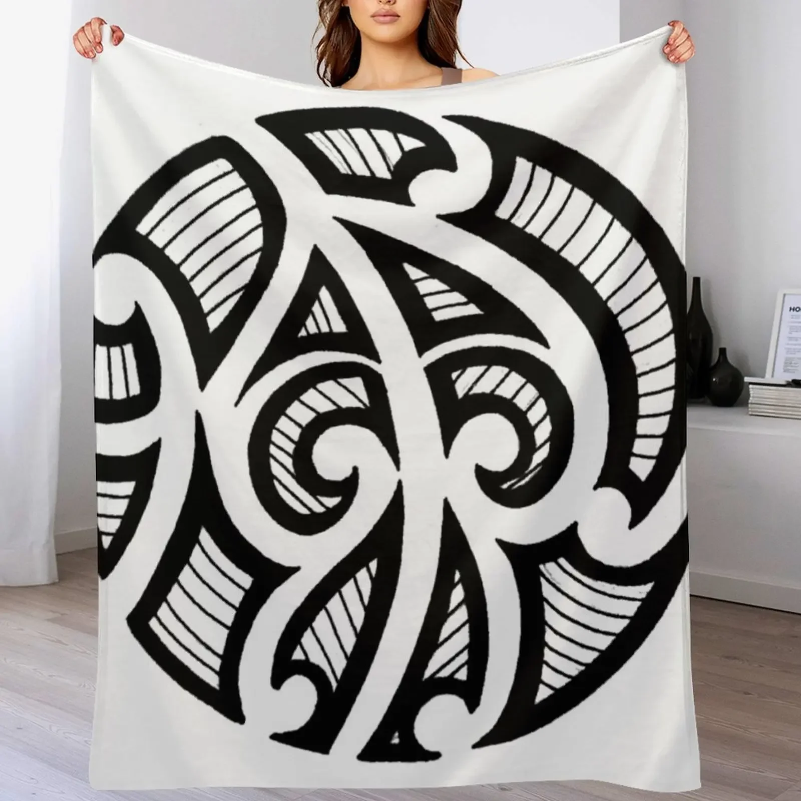 

maori Throw Blanket Soft Plush Blanket as Housewarming Gift