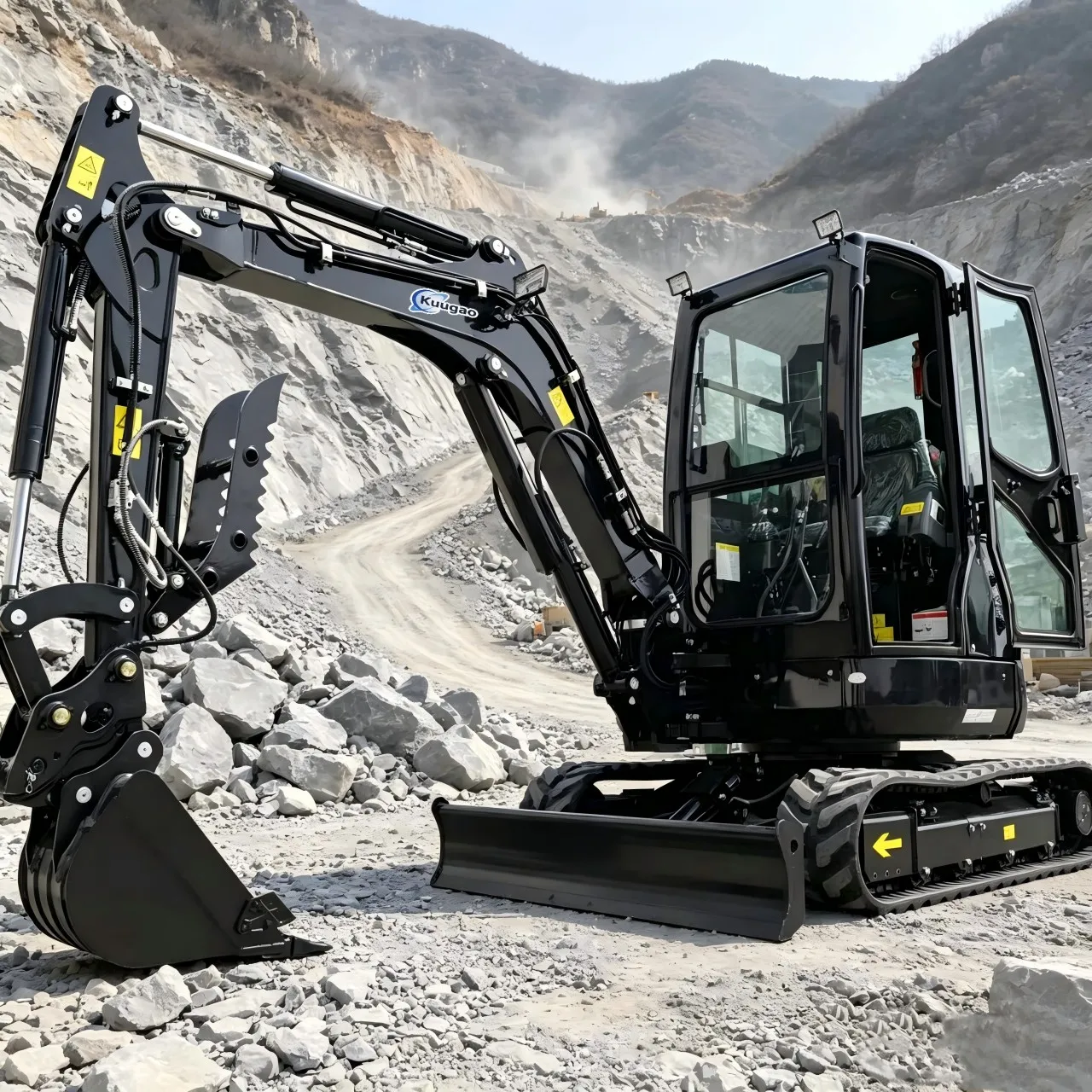 Customized EuroV Kubota Engine - Tractor Backhoe review and price