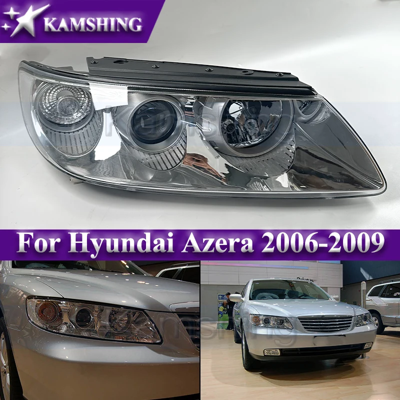 Kamshing Xenon 7pin Front Bumper Headlight For Hyundai Azera 2006-2009 Head Light Headlamp Head Lamp Without Bulb