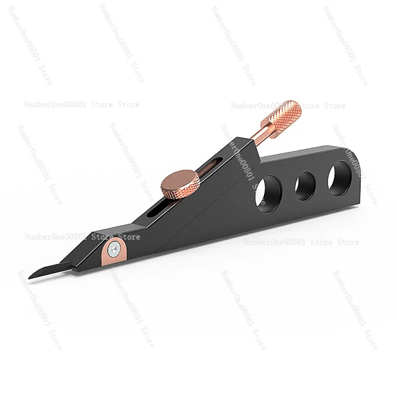 Classical instrument production and repair tools professional guitar saddle marking tool marking saddle and saddle height