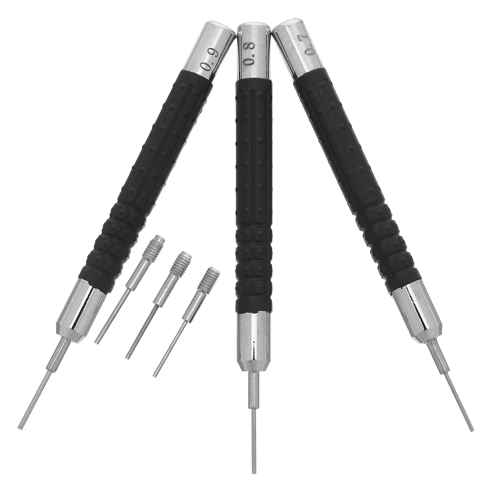 

1 set Watch Band Link Removal Tool Kit 0.9Mm 0.7Mm 0.8Mm Precision Strap Adjuster For Diy Watch Adjustment Replacement Pin Punch