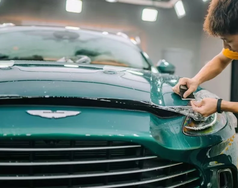 Highly Hydrophobic Transparent Self-Healing TPU PPF Body Paint Protective Film with Scratch Resistance Anti Yellowing Features