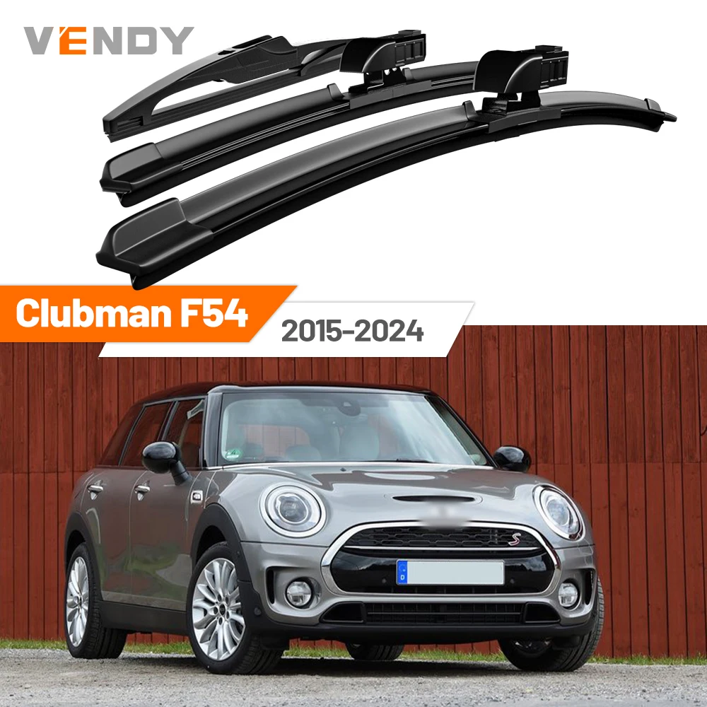 Für Mini Clubman F54 2015-2024 2016 2017 2018 2019 2020 Vordere & Hintere Windschutzscheiben-Wischerblätter Scheibenwischer-Set Zubehör