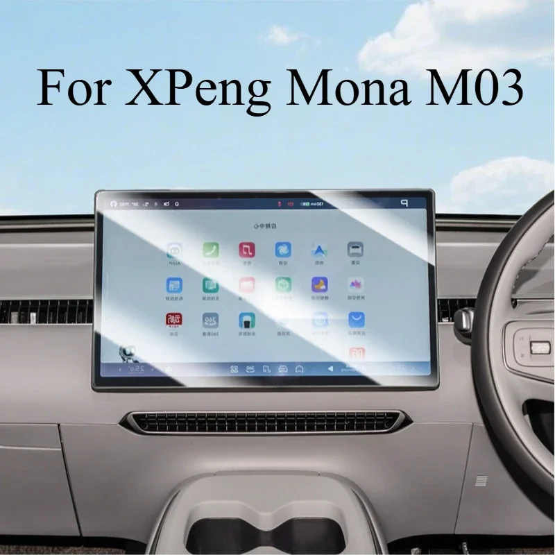

Закаленная пленка для навигации и экрана приборов для XPeng Mona M03 2025 года, защитные средства для интерьера центрального управления