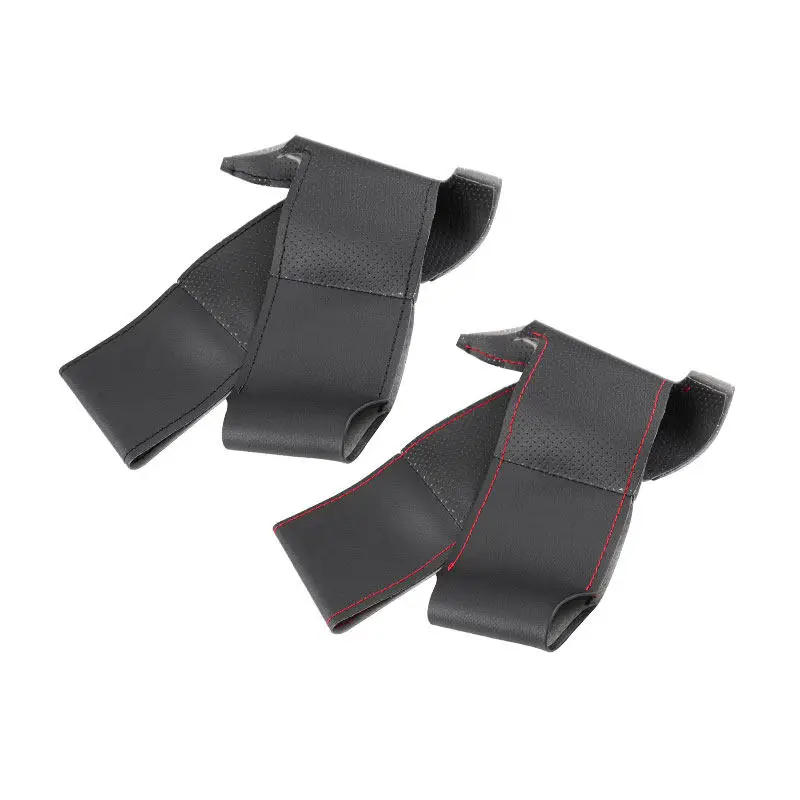 لهوندا سيفيك 10th 2016-2019 CRV CR-V 2017-2019 وضوح 2016-2018 الضفائر على عجلة توجيه سيارة ستوكات أغطية جلد الكسوة