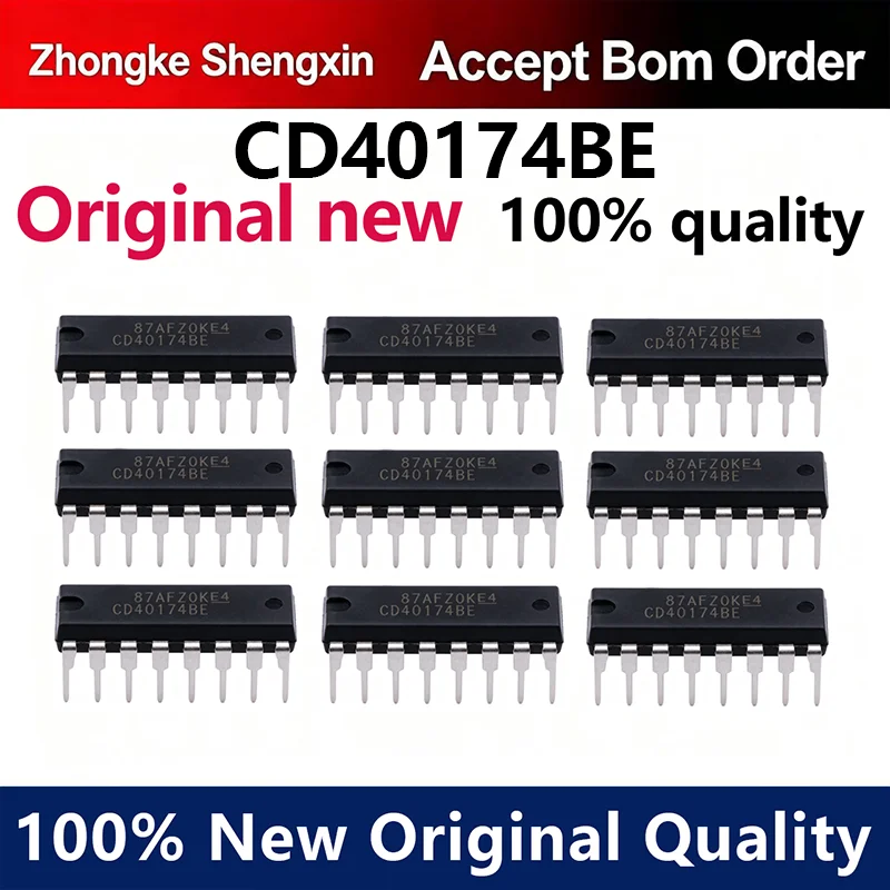 （5pcs-100pcs）CD40174BE CD 401 74B E CD4 0 174 BE Brand new original