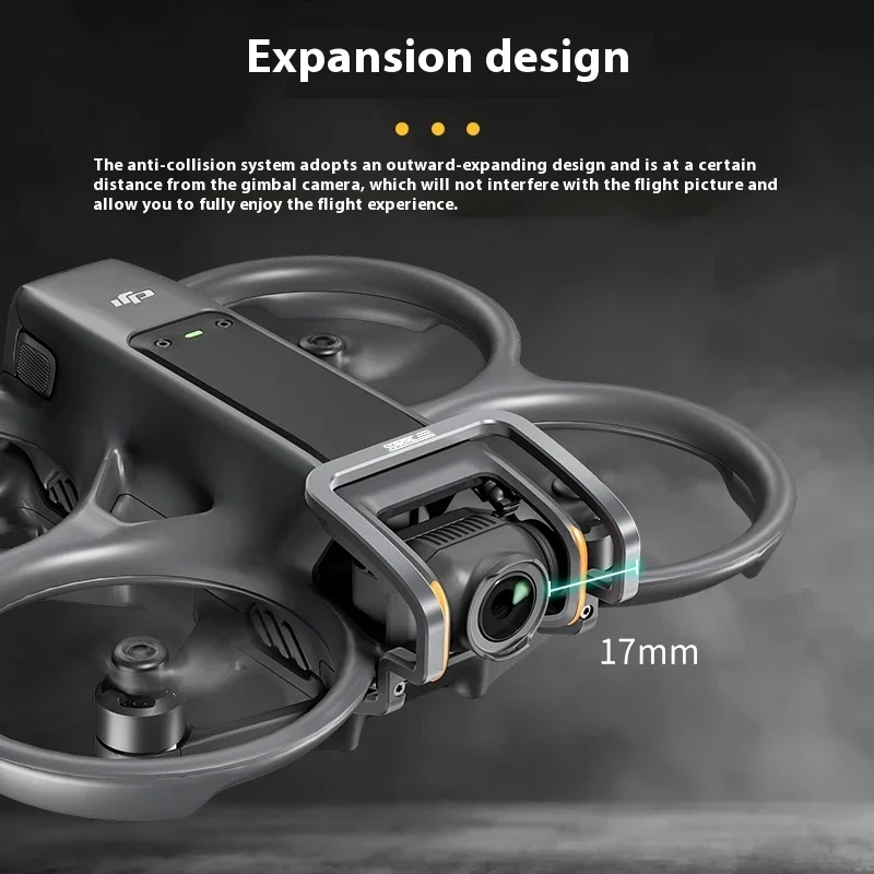 For DJI Avata 2 Gimbal Lens Protection Bumper Anti-Collision Aluminum Alloy For DJI Avata 2 Anti-Collision Accessories