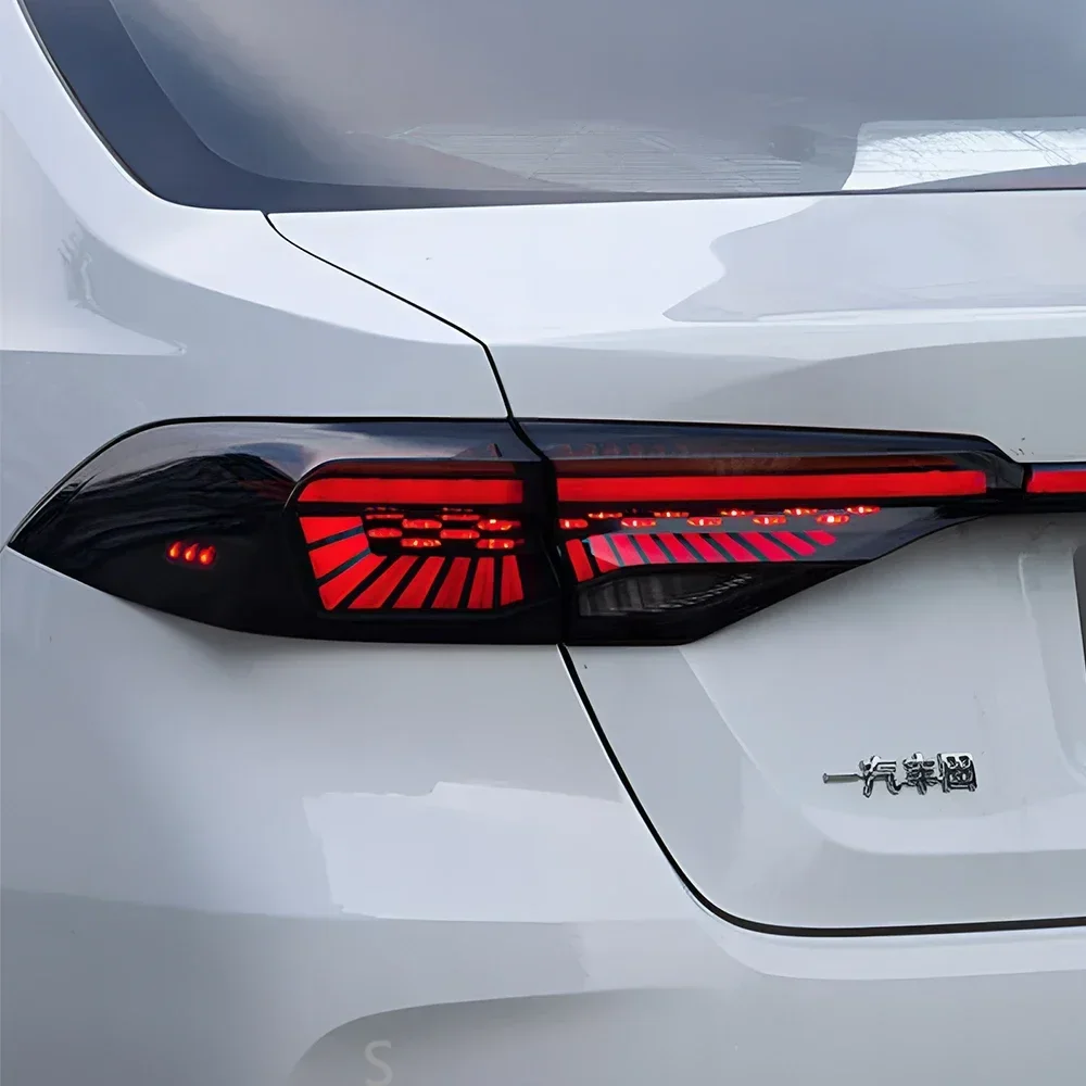 

For Toyota Corolla 2019-2023 Auto Rear Back Lamps Accessories Upgrade LED Dynamic Turn Through Car Taillight Assembly